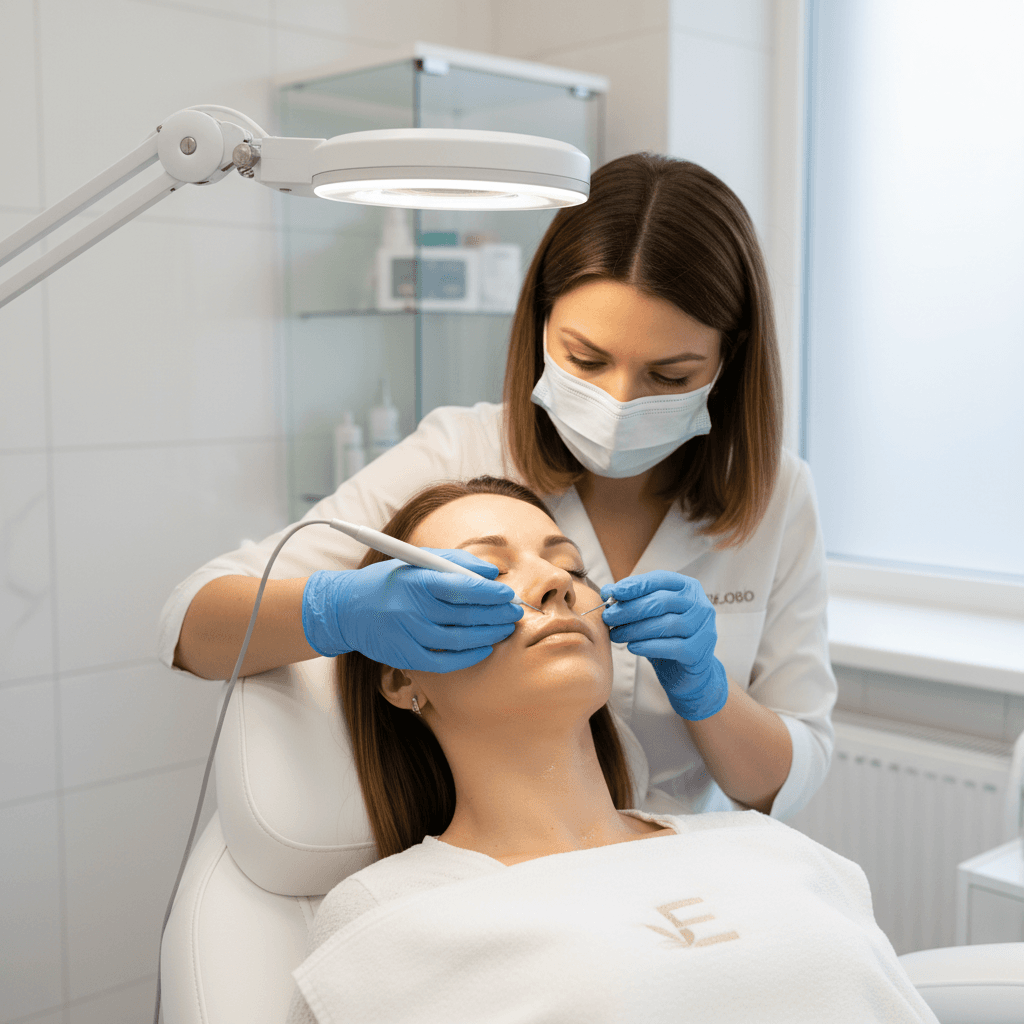 Professional electrolysis treatment